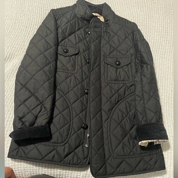 COACH quilted black jacket with zipper and buttons - Picture 2 of 3